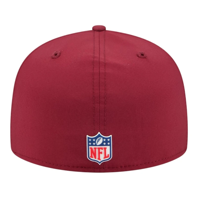 Washington Commanders Burgundy 2025 NFL Sideline New Era 59FIFTY Fitted Hat