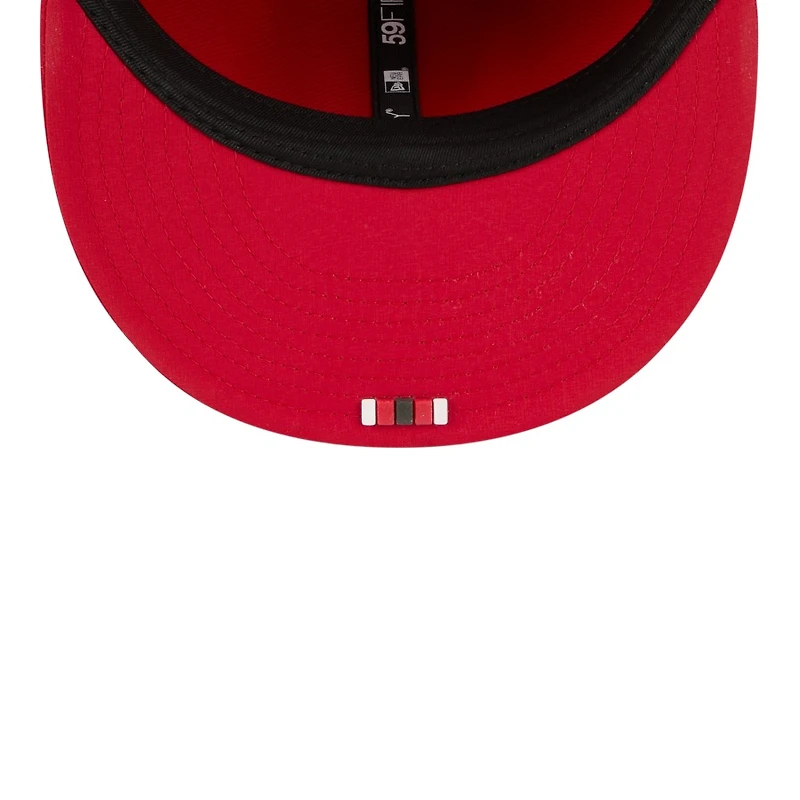 Tampa Bay Buccaneers Red 2025 NFL Sideline New Era 59FIFTY Fitted Hat
