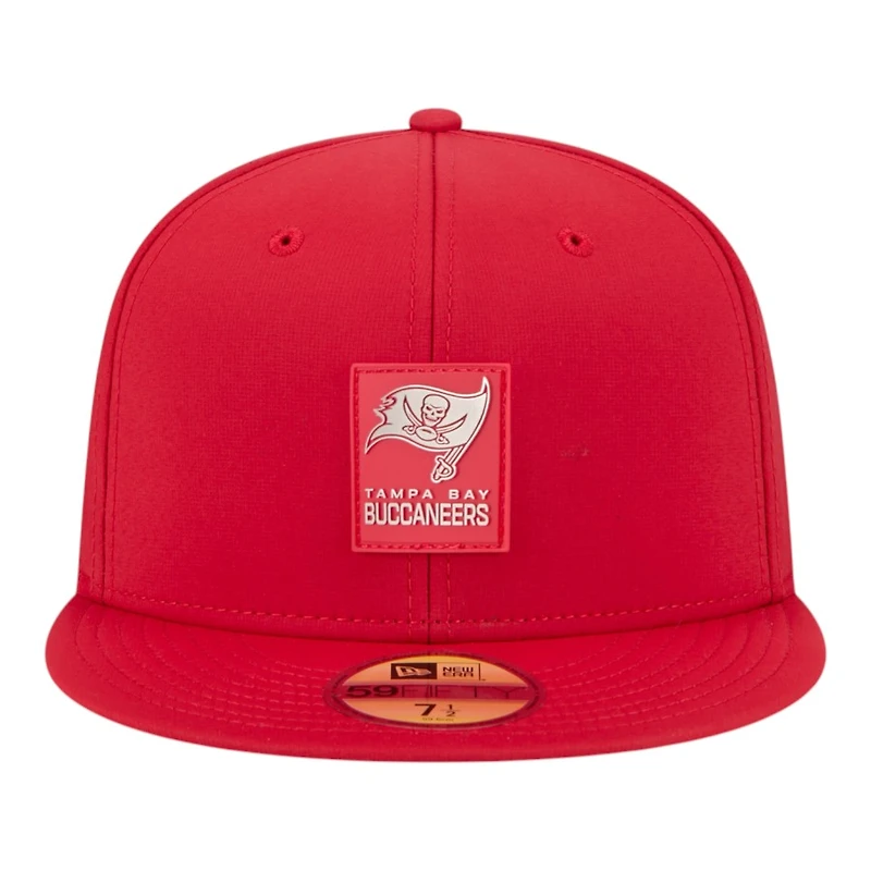 Tampa Bay Buccaneers Red 2025 NFL Sideline New Era 59FIFTY Fitted Hat