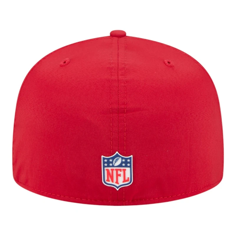 Tampa Bay Buccaneers Red 2025 NFL Sideline New Era 59FIFTY Fitted Hat