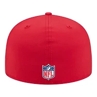 San Francisco 49ers Red 2025 NFL Sideline New Era 59FIFTY Fitted Hat