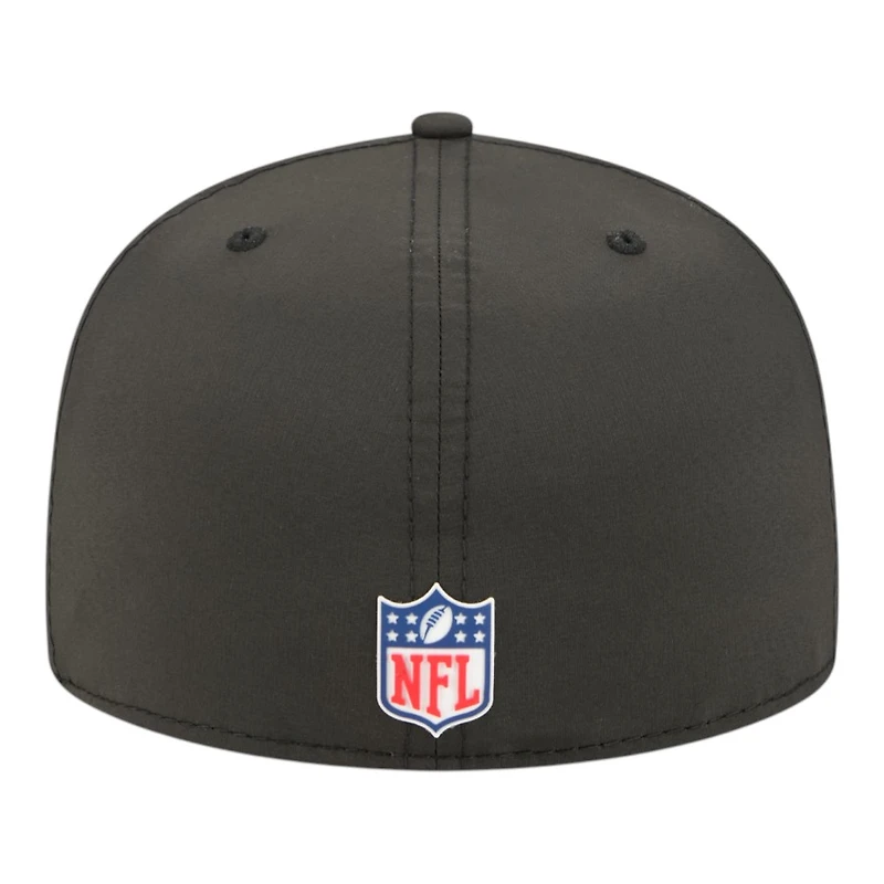 Pittsbugh Steelers Black 2025 NFL Sideline New Era 59FIFTY Fitted Hat
