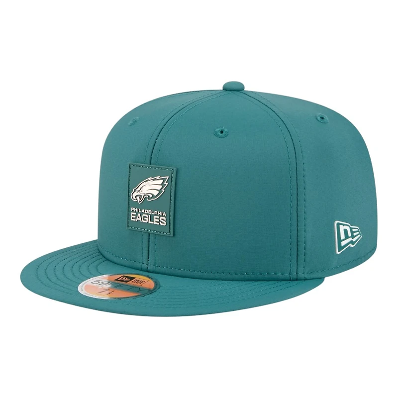 Philadelphia Eagles Midnight Green 2025 NFL Sideline New Era 59FIFTY Fitted Hat