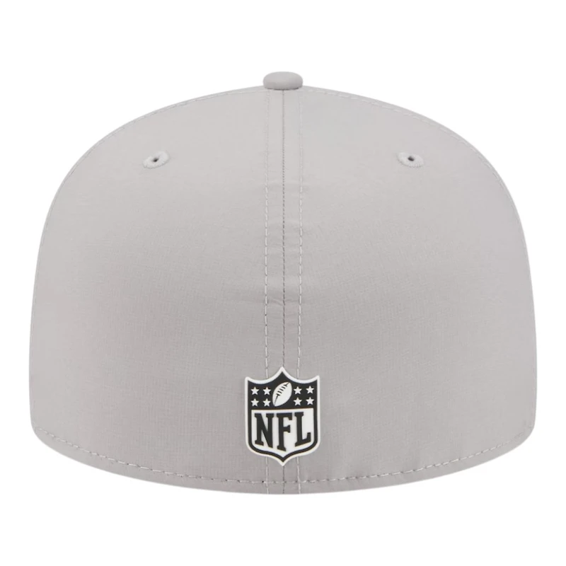Las Vegas Raiders Gray 2025 NFL Sideline New Era 59FIFTY Fitted Hat