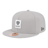 Las Vegas Raiders Gray 2025 NFL Sideline New Era 59FIFTY Fitted Hat