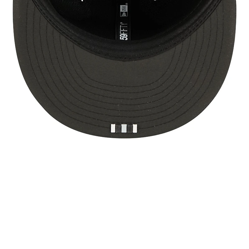 Las Vegas Raiders 2025 NFL Sideline New Era 59FIFTY Fitted Hat