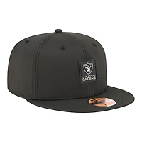 Las Vegas Raiders 2025 NFL Sideline New Era 59FIFTY Fitted Hat
