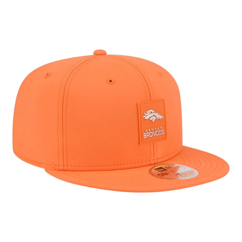 Denver Broncos Orange 2025 NFL Sideline New Era 59FIFTY Fitted Hat