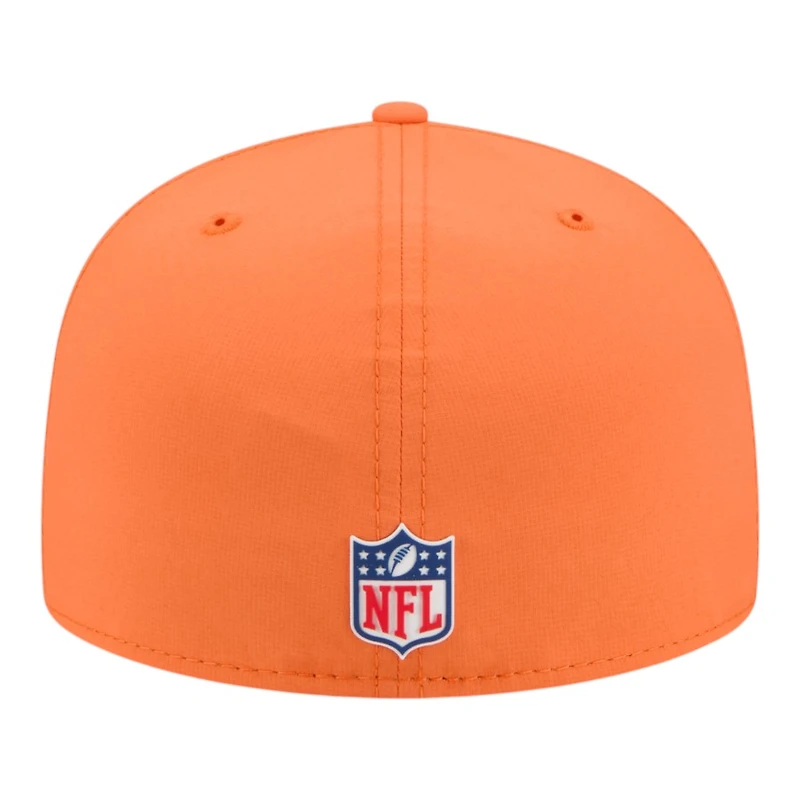 Denver Broncos Orange 2025 NFL Sideline New Era 59FIFTY Fitted Hat
