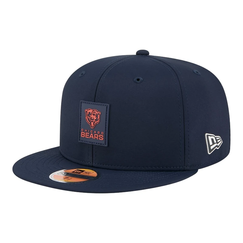 Chicago Bears Navy 2025 NFL Sideline New Era 59FIFTY Fitted Hat