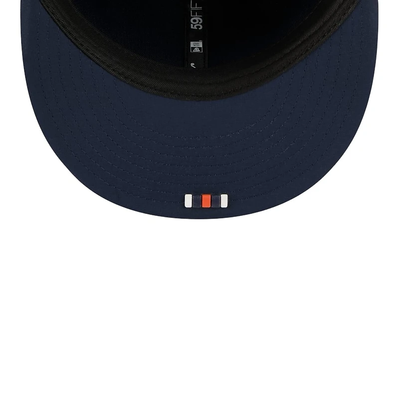 Chicago Bears Navy 2025 NFL Sideline New Era 59FIFTY Fitted Hat