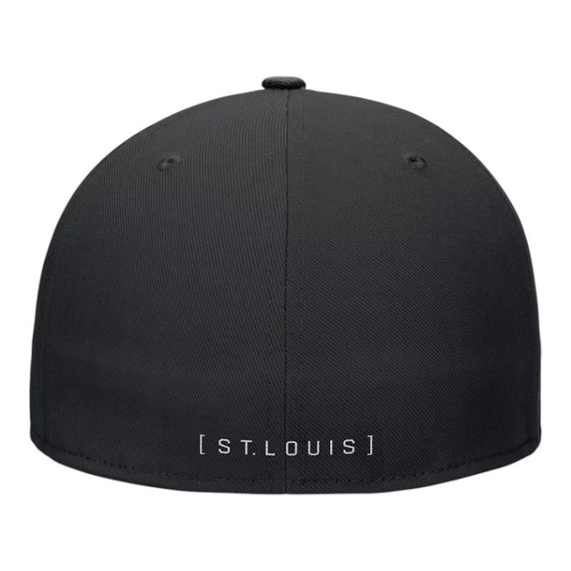 St. Louis Cardinals Black Nike Primetime True Performance Fitted Hat