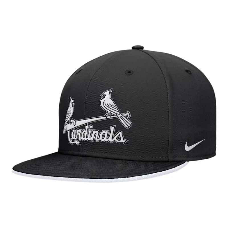 St. Louis Cardinals Black Nike Primetime True Performance Fitted Hat