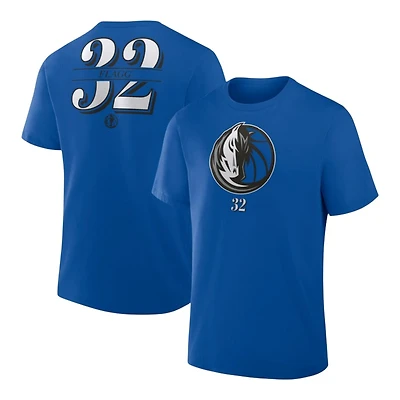 Dallas Mavericks Cooper Flagg Blue The Paint Short Sleeve T-Shirt