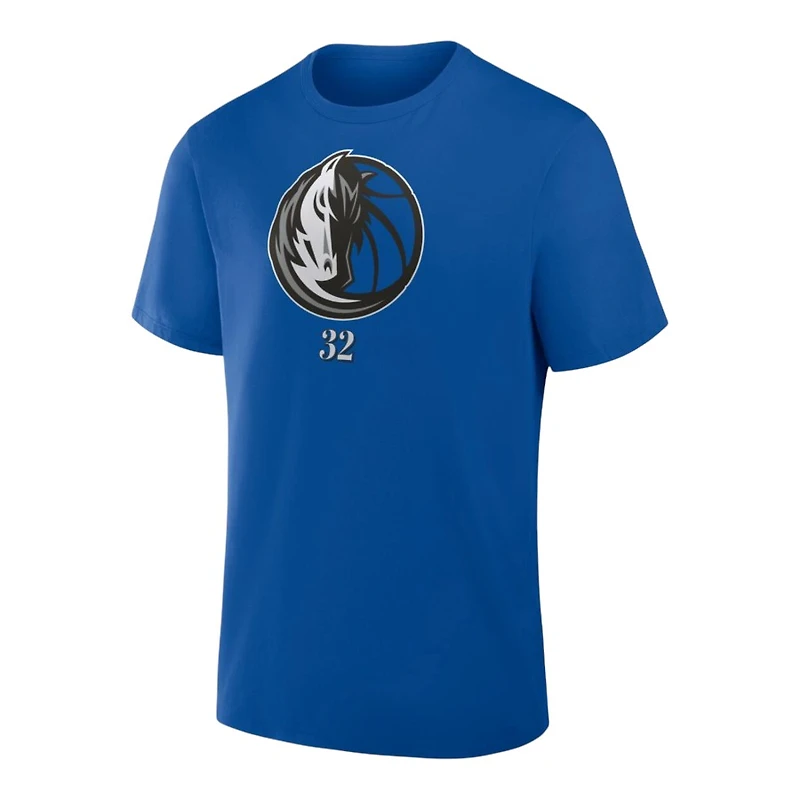 Dallas Mavericks Cooper Flagg Blue The Paint Short Sleeve T-Shirt