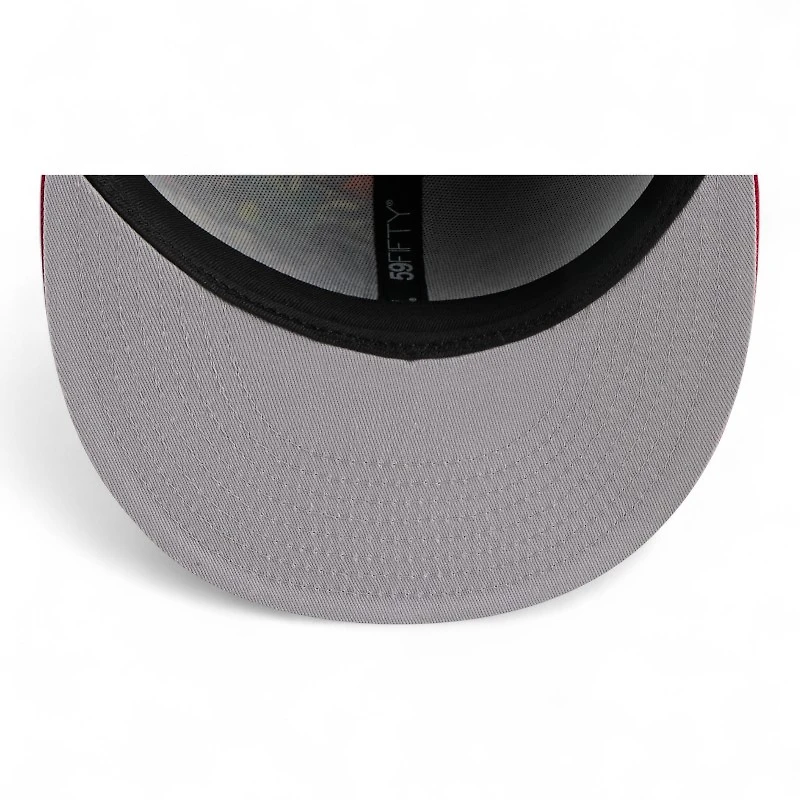 Atlanta Braves Navy Diamond Hero New Era 59FIFTY Fitted Hat