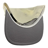 Buffalo Bills Chrome and Gray 50th Anniversary Patch New Era 9FIFTY A-Frame Snapback Hat