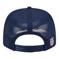 Dallas Cowboys Navy Throwback 2025 NFL Sideline New Era 9SEVENTY Trucker Adjustable Snapback Hat