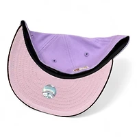 Atlanta Braves Purple and Brown 2000 All Star Game Patch Pink UV New Era 59FIFTY Fitted Hat