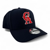 California Angels Navy "Halo Collection" Green UV 9FIFTY A-Frame Snapback Hat