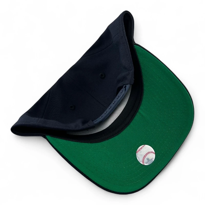 Los Angeles Angels Navy "Halo Collection" Green UV 9FIFTY A-Frame Snapback Hat