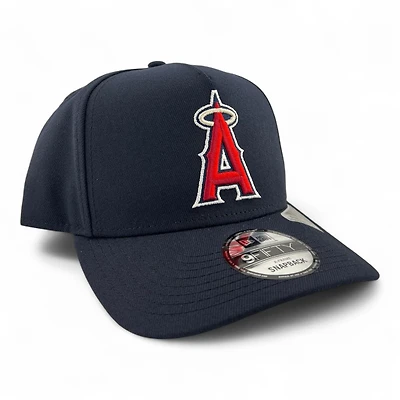 Anaheim Angels Navy "Halo Collection" Gray UV 9FIFTY A-Frame Snapback Hat