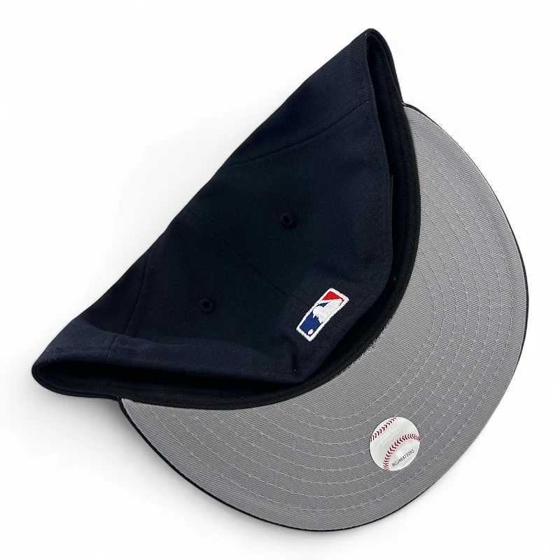 Anaheim Angels Navy "Halo Collection" Gray UV New Era 59FIFTY Fitted Hat