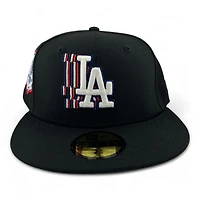 Los Angeles Dodgers Black "84 Olympic Pack" Gray UV New Era 59FIFTY Fitted Hat