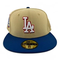 Los Angeles Dodgers Gold and Royal Blue "84 Olympic Pack" Gray UV New Era 59FIFTY Fitted Hat