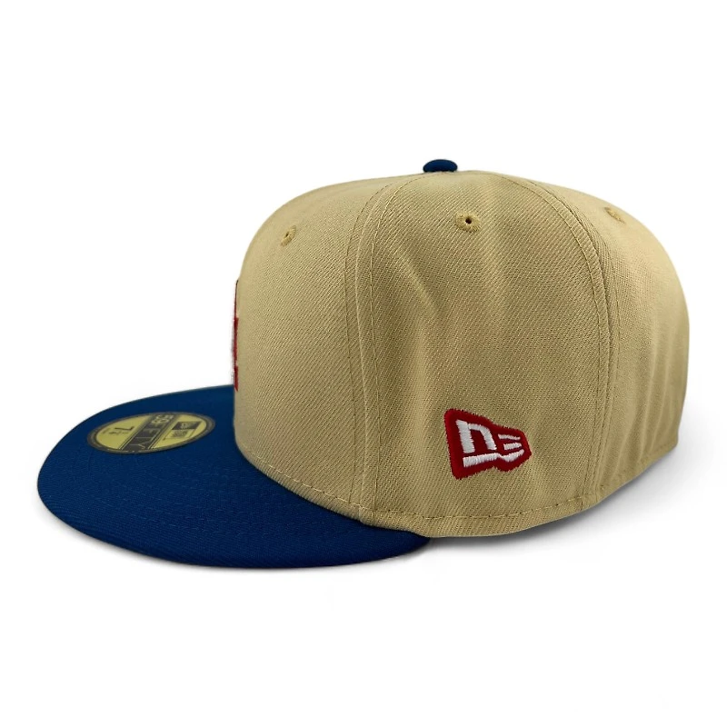 Los Angeles Dodgers Gold and Royal Blue "84 Olympic Pack" Gray UV New Era 59FIFTY Fitted Hat