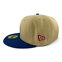 Los Angeles Dodgers Gold and Royal Blue "84 Olympic Pack" Gray UV New Era 59FIFTY Fitted Hat