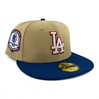 Los Angeles Dodgers Gold and Royal Blue "84 Olympic Pack" Gray UV New Era 59FIFTY Fitted Hat