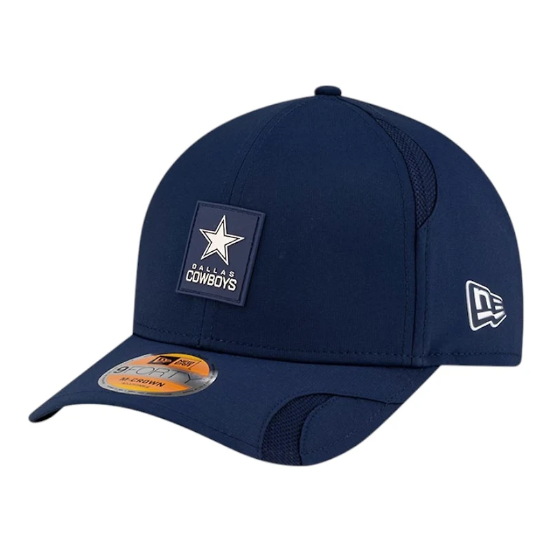 Dallas Cowboys Navy 2025 NFL Sideline New Era 9FORTY M-Crown Adjustable Hat