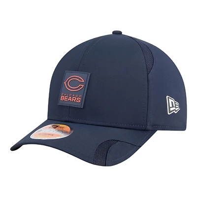 Chicago Bears Navy "C" Logo 2025 NFL Sideline New Era 9FORTY M-Crown Adjustable Hat