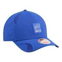 Buffalo Bills Royal Blue 2025 NFL Sideline New Era 9FORTY M-Crown Adjustable Hat
