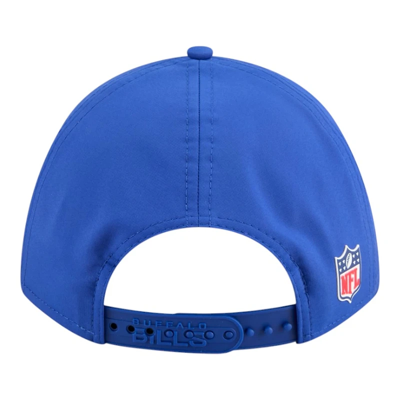 Buffalo Bills Royal Blue 2025 NFL Sideline New Era 9FORTY M-Crown Adjustable Hat