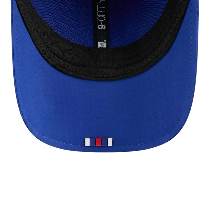 Buffalo Bills Royal Blue 2025 NFL Sideline New Era 9FORTY M-Crown Adjustable Hat