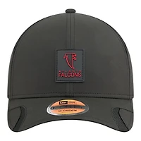 Atlanta Falcons Black 2025 NFL Sideline New Era 9FORTY M-Crown Adjustable Hat