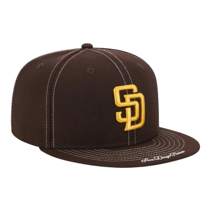 San Diego Padres Brown MLB Summer Classic New Era 59FIFTY Fitted Hat