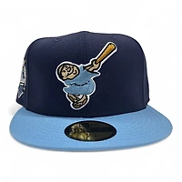 San Diego Padres Navy and Blue Two Tone 40th Anniversary Patch Gray UV New Era 59Fifty Fitted Hat