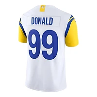 Los Angeles Rams Aaron Donald White Alternate Vapor Nike Limited Jersey