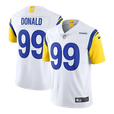 Los Angeles Rams Aaron Donald White Alternate Vapor Nike Limited Jersey
