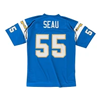 San Diego Chargers Junior Seau Powder Blue 2002 Mitchell & Ness Legacy NFL Jersey