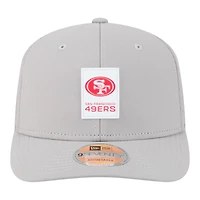 San Francisco 49ers 2025 NFL Sideline New Era 9SEVENTY Trucker Adjustable Snapback Hat