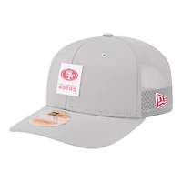 San Francisco 49ers 2025 NFL Sideline New Era 9SEVENTY Trucker Adjustable Snapback Hat