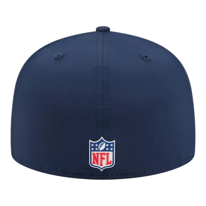 Seattle Seahawks Navy 2025 NFL Sideline New Era 59FIFTY Fitted Hat