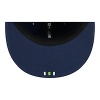 Seattle Seahawks Navy 2025 NFL Sideline New Era 59FIFTY Fitted Hat