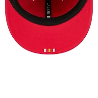 Kansas City Chiefs Red 2025 NFL Sideline New Era 59FIFTY Fitted Hat
