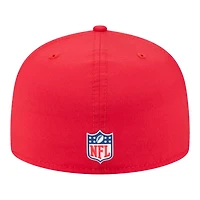 Kansas City Chiefs Red 2025 NFL Sideline New Era 59FIFTY Fitted Hat