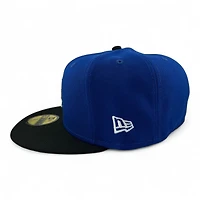 Los Angeles Dodgers Royal Blue and Black "Music Collection" 2024 WS Champs Patch Gray UV New Era 59FIFTY Fitted Hat